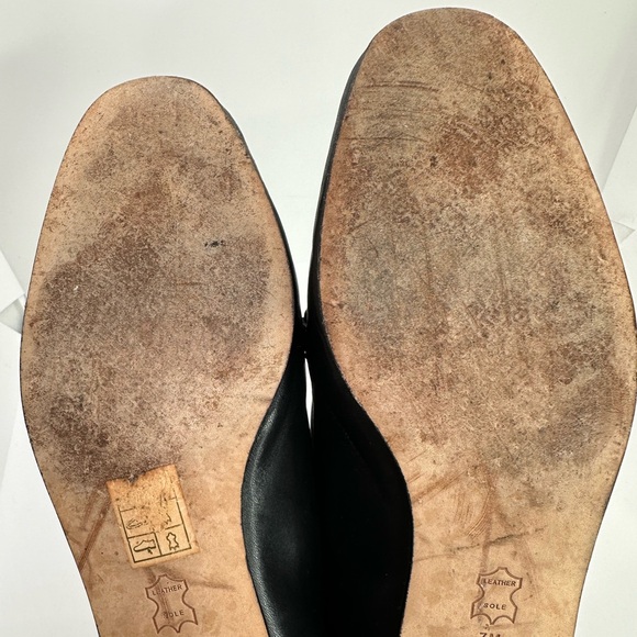 Tory Burch Mini Benton Leather Loafers Black Women's Size 7M - Picture 13 of 16